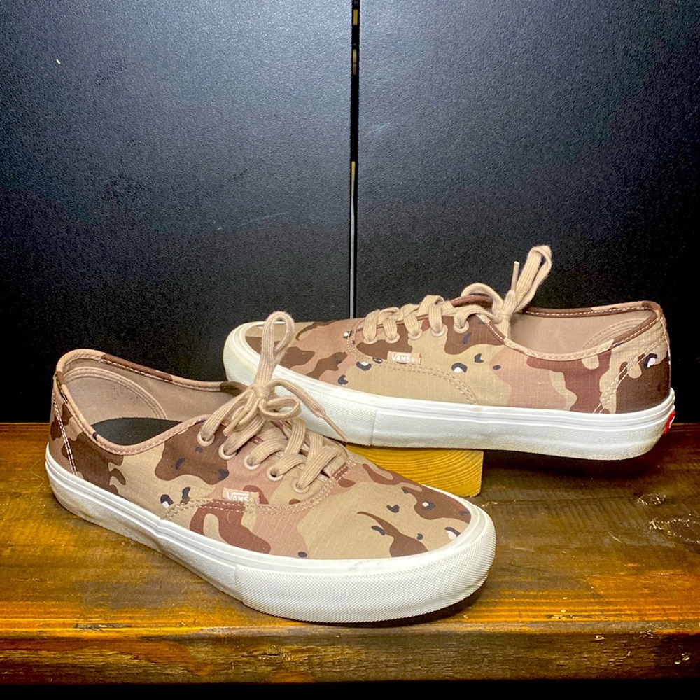 Vans Pro - ultracush desert camo print (chocolate chip)
